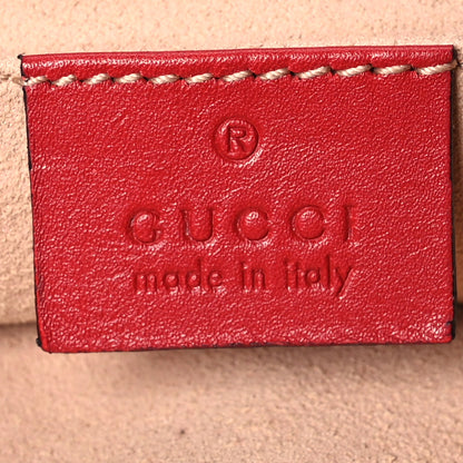 Gucci Calfskin Matelasse GG Marmont Flap Backpack Hibiscus Red 6 of 11