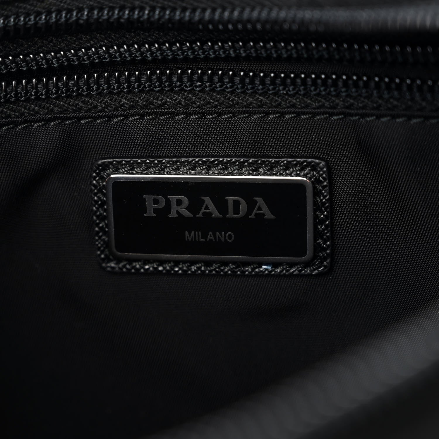Prada Tessuto Nylon Belt Bag Black 6 of 10