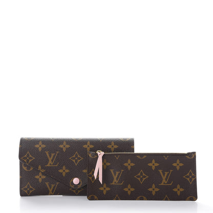 Louis Vuitton Monogram Josephine Wallet Rose Ballerine 5 of 12