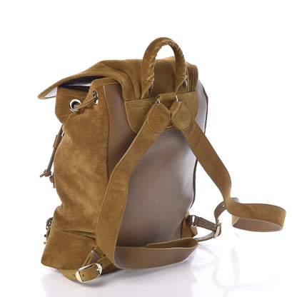 Balenciaga Baby Daim Suede Classic Hardware Traveler Backpack Beige Fauve 3 of 10