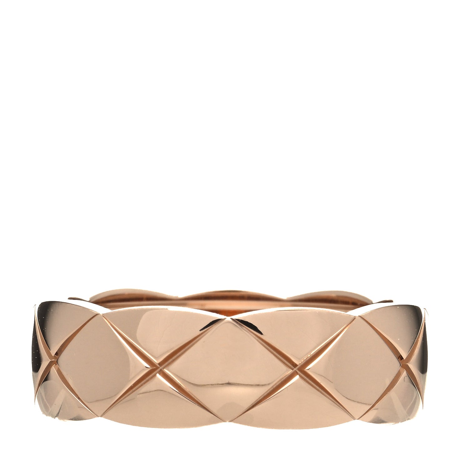 18K Beige Gold Small Coco Crush Ring 57 8