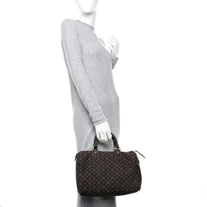 Louis Vuitton Mini Lin Speedy 30 Ebene 3 of 10