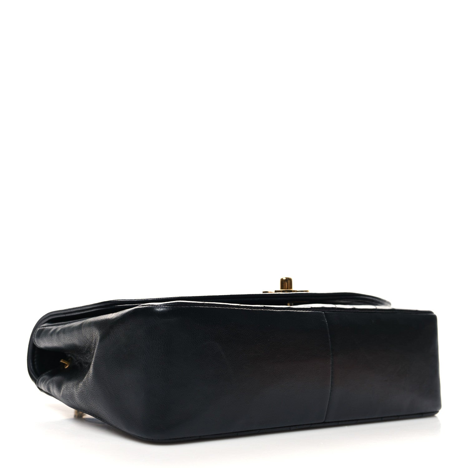 Chanel Lambskin Quilted Medium Single Flap Black 4 of 11