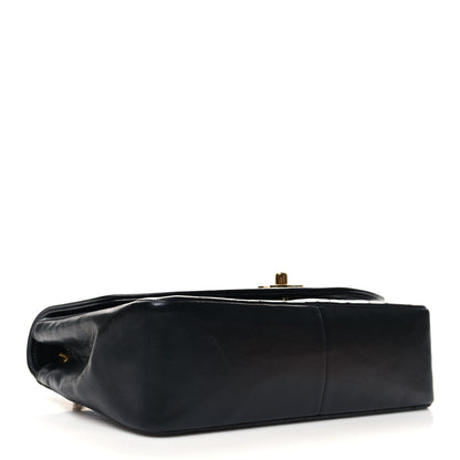 Chanel Lambskin Quilted Medium Single Flap Black 4 of 11