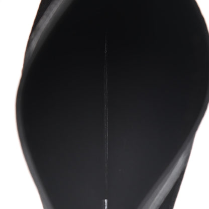Saint Laurent Grain De Poudre Matelasse Chevron Monogram Credit Card Case Black 5 of 7
