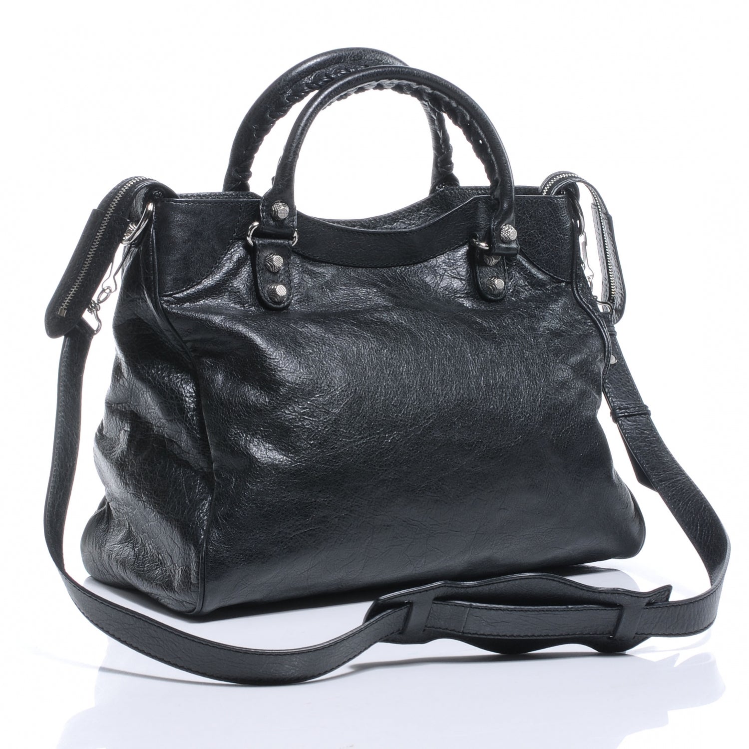 Balenciaga Agneau Giant 12 Silver Hardware Velo Black 3 of 7