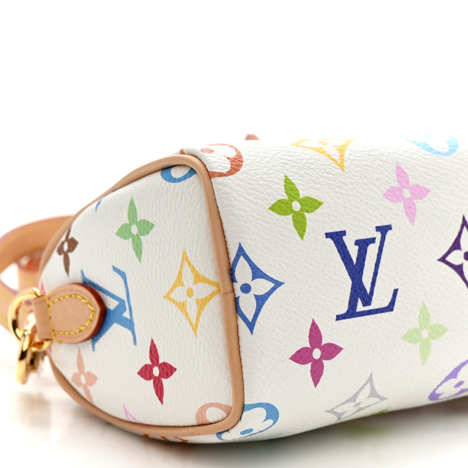 Louis Vuitton LV X TM Monogram Multicolor Nano Speedy White 8 of 10