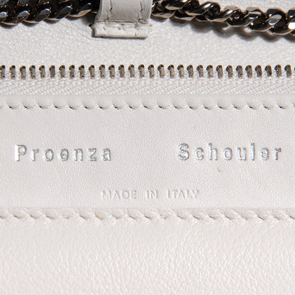 Proenza Schouler Leather PS11 Chain Wallet White 7 of 8