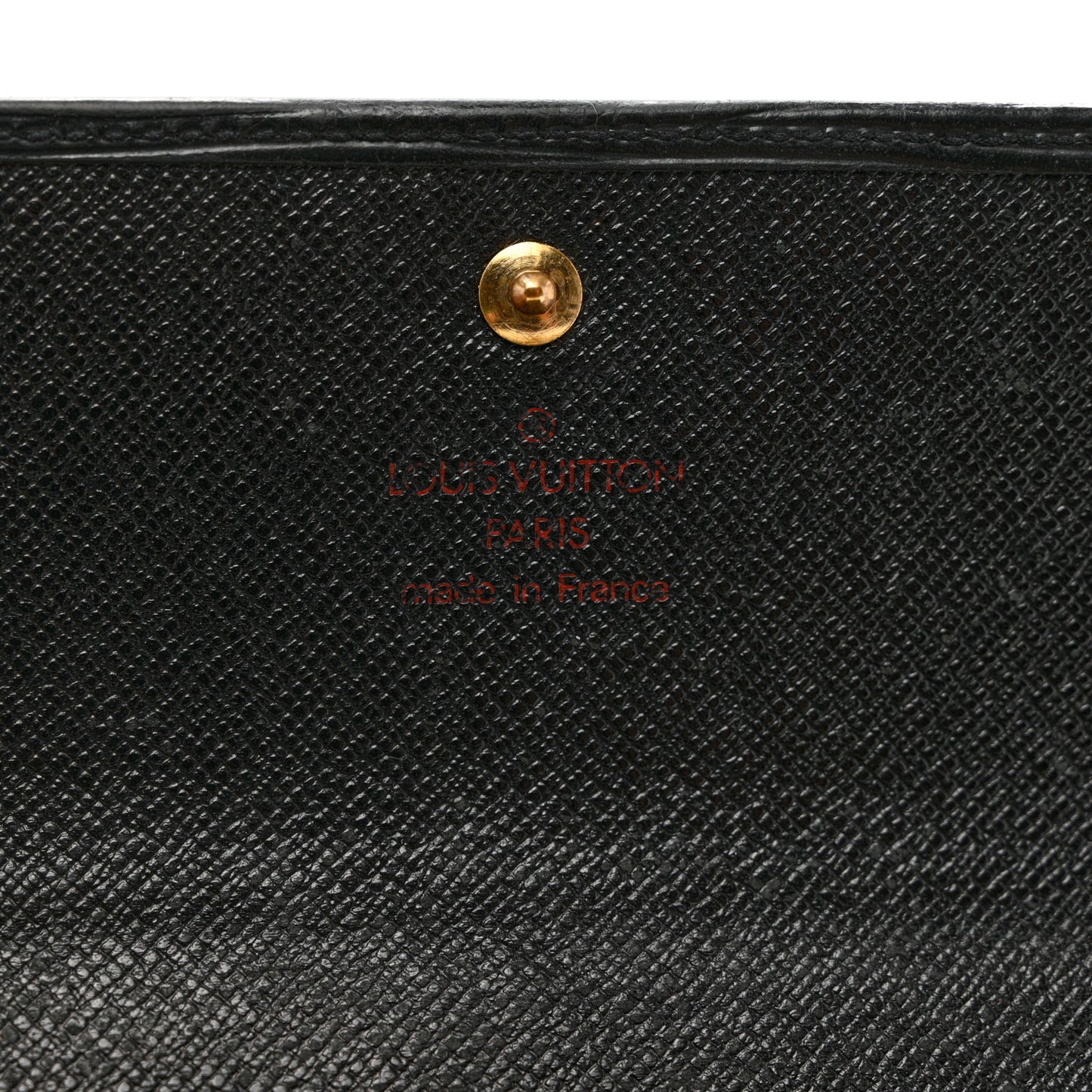 Epi Porte Tresor International Wallet Black