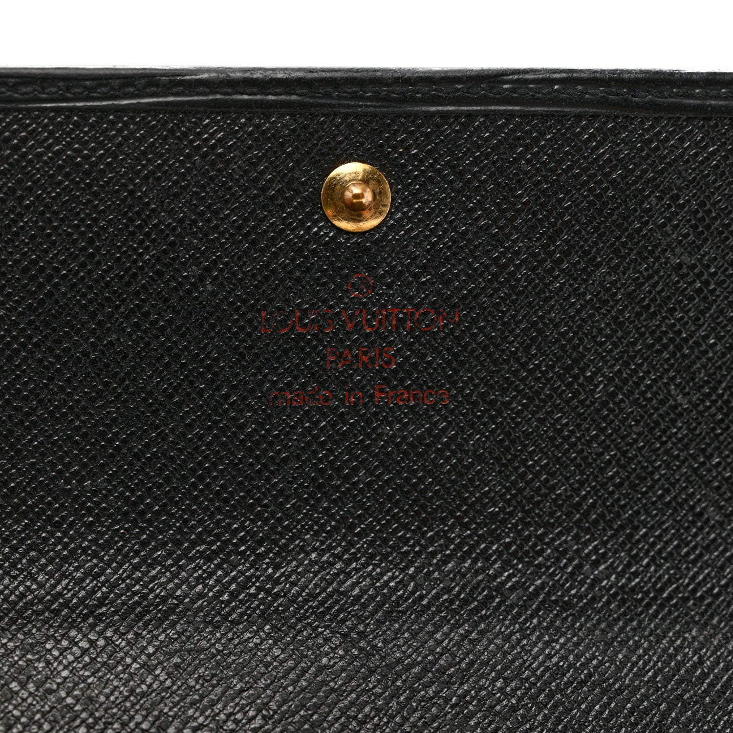 Louis Vuitton Epi Porte Tresor International Wallet Black 5 of 10