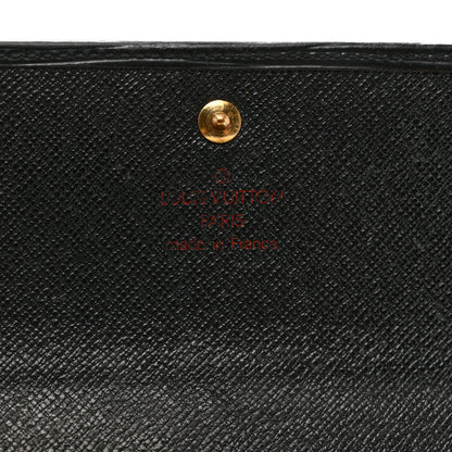 Louis Vuitton Epi Porte Tresor International Wallet Black 5 of 10