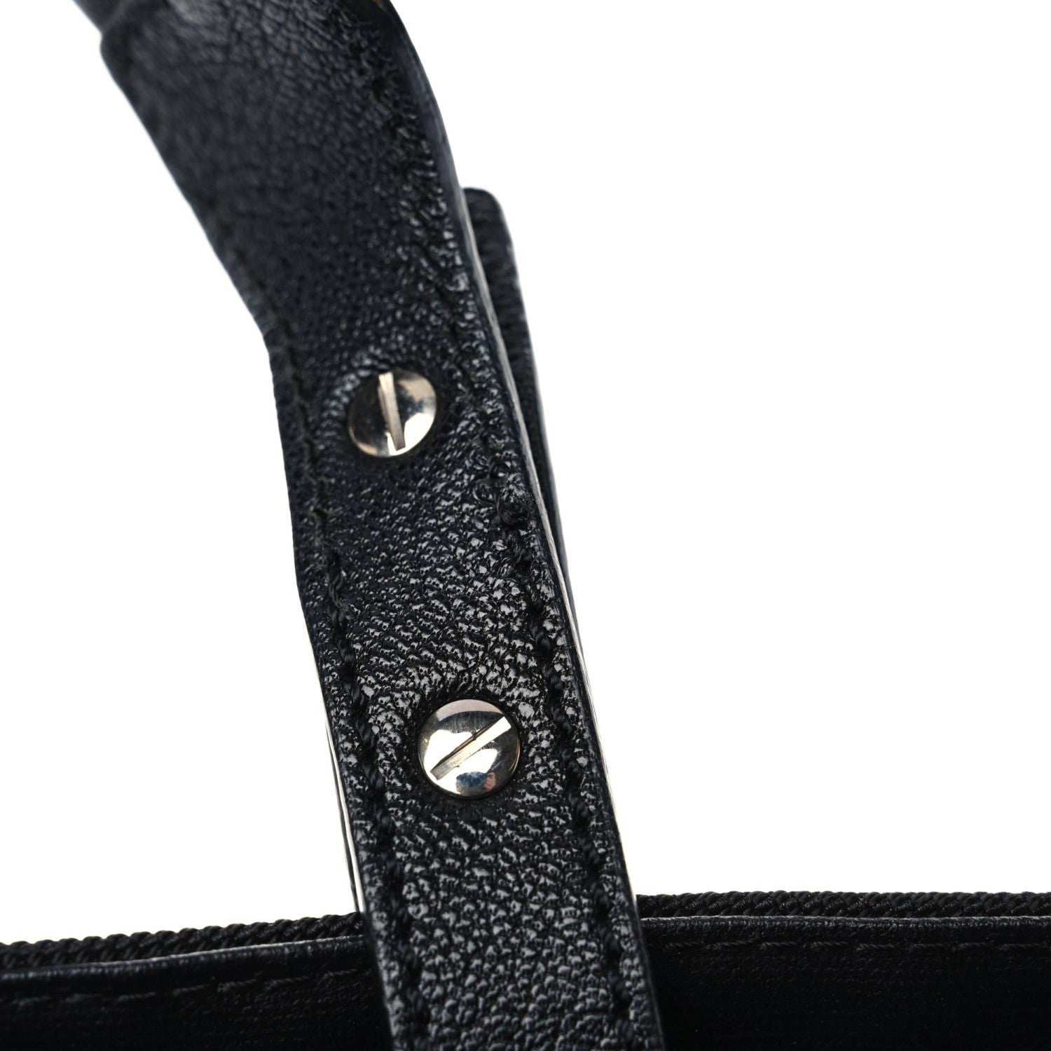 Chanel Coated Canvas Quilted Large Paris Biarritz Tote Black 11 of 14