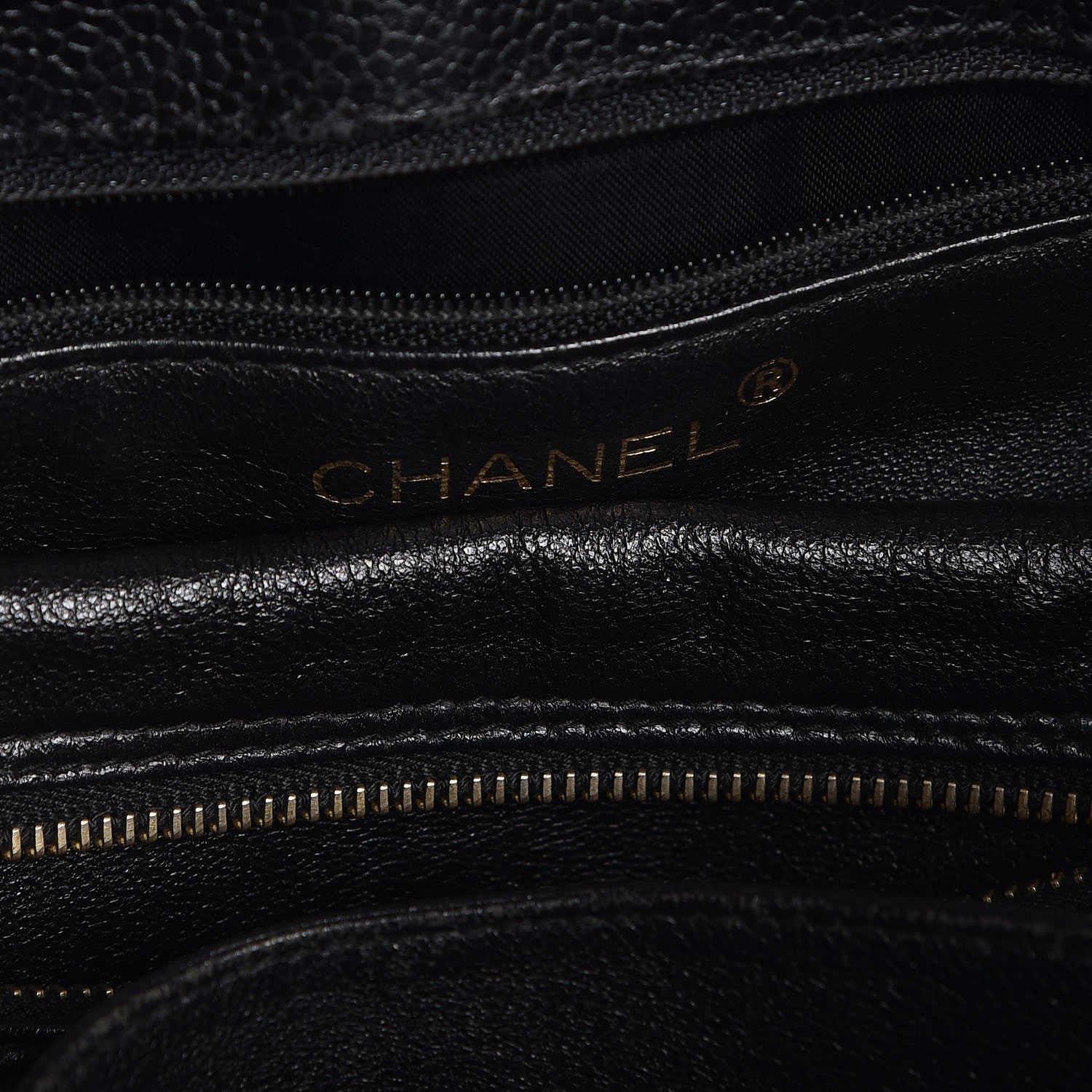 Chanel Caviar Quilted Shoulder Bag Black 7 of 10