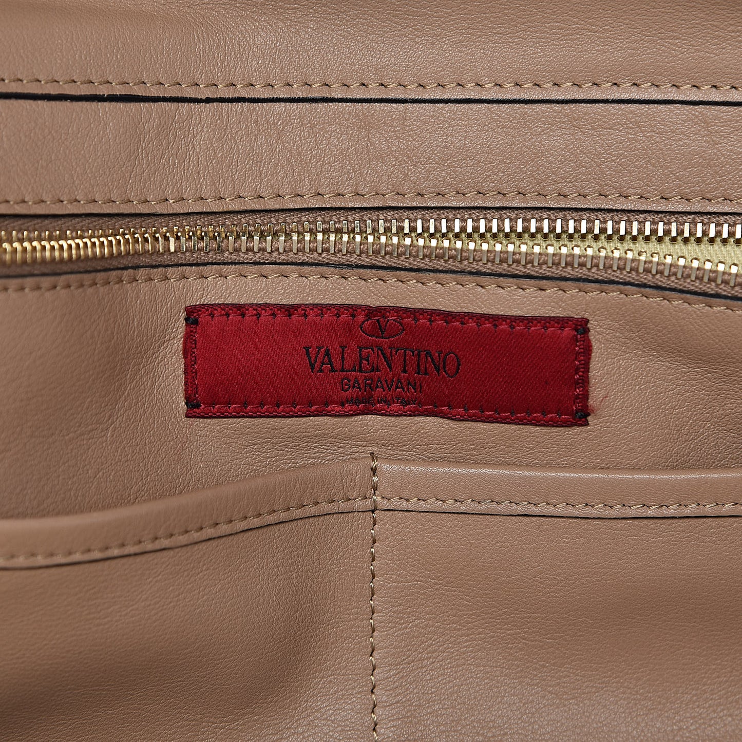 Vitello Medium Rockstud Tote Alpaca