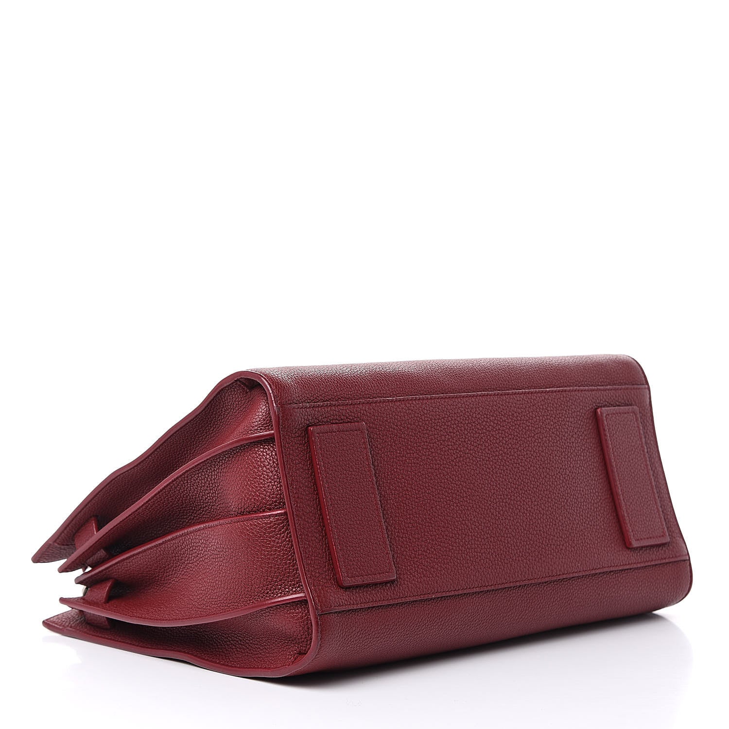 Saint Laurent Grained Calfskin Small Supple Sac De Jour Dark Pallisandre 4 of 10