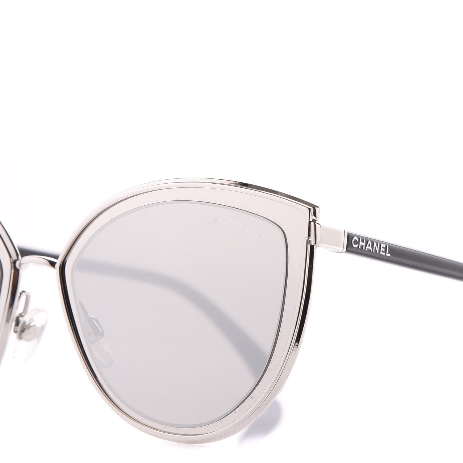 Chanel Cat Eye Sunglasses 4222 Black 2 of 8