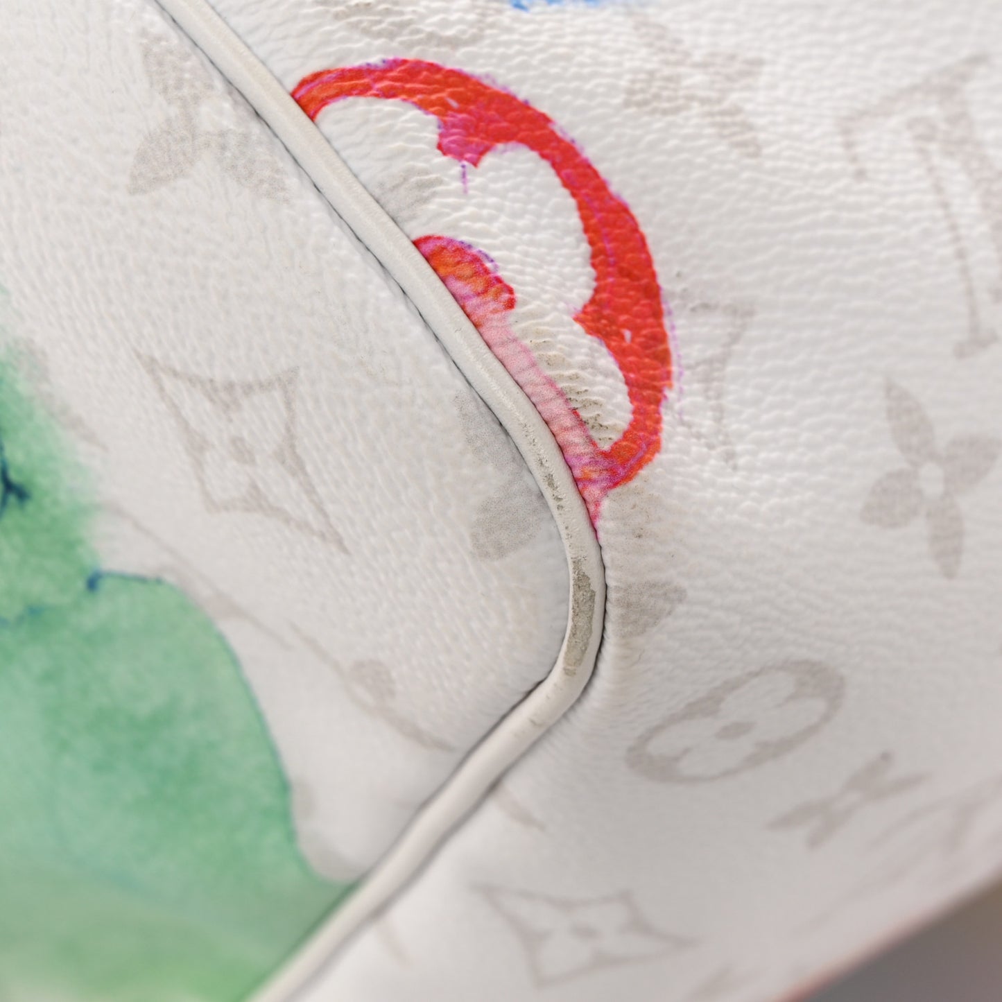 Monogram Watercolor Keepall Bandouliere 50 Multicolor