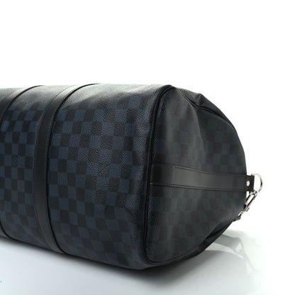 Louis Vuitton Damier Cobalt Keepall Bandouliere 45 8 of 10