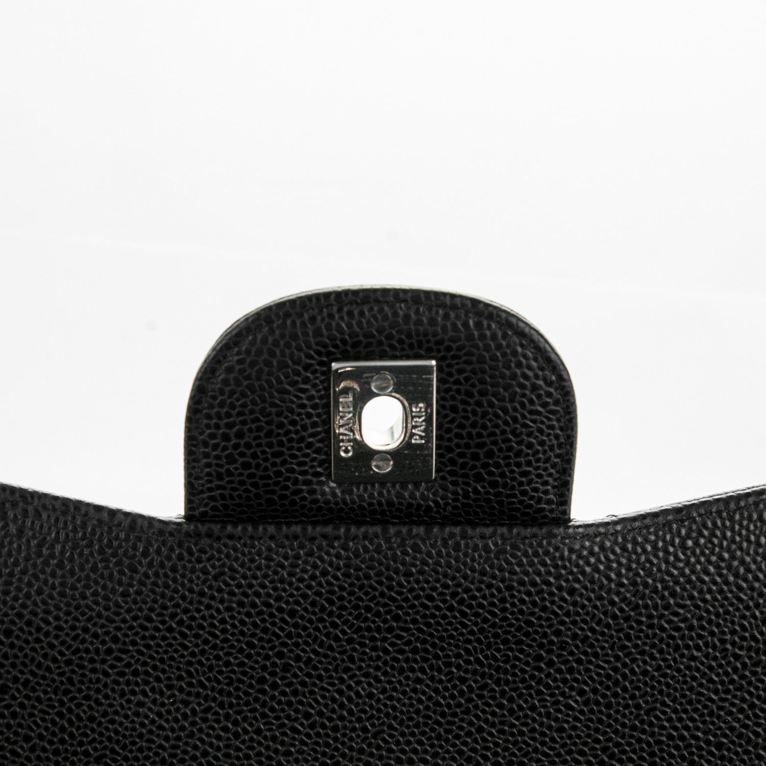 Chanel Caviar Quilted Jumbo Double Flap Black 6 of 8
