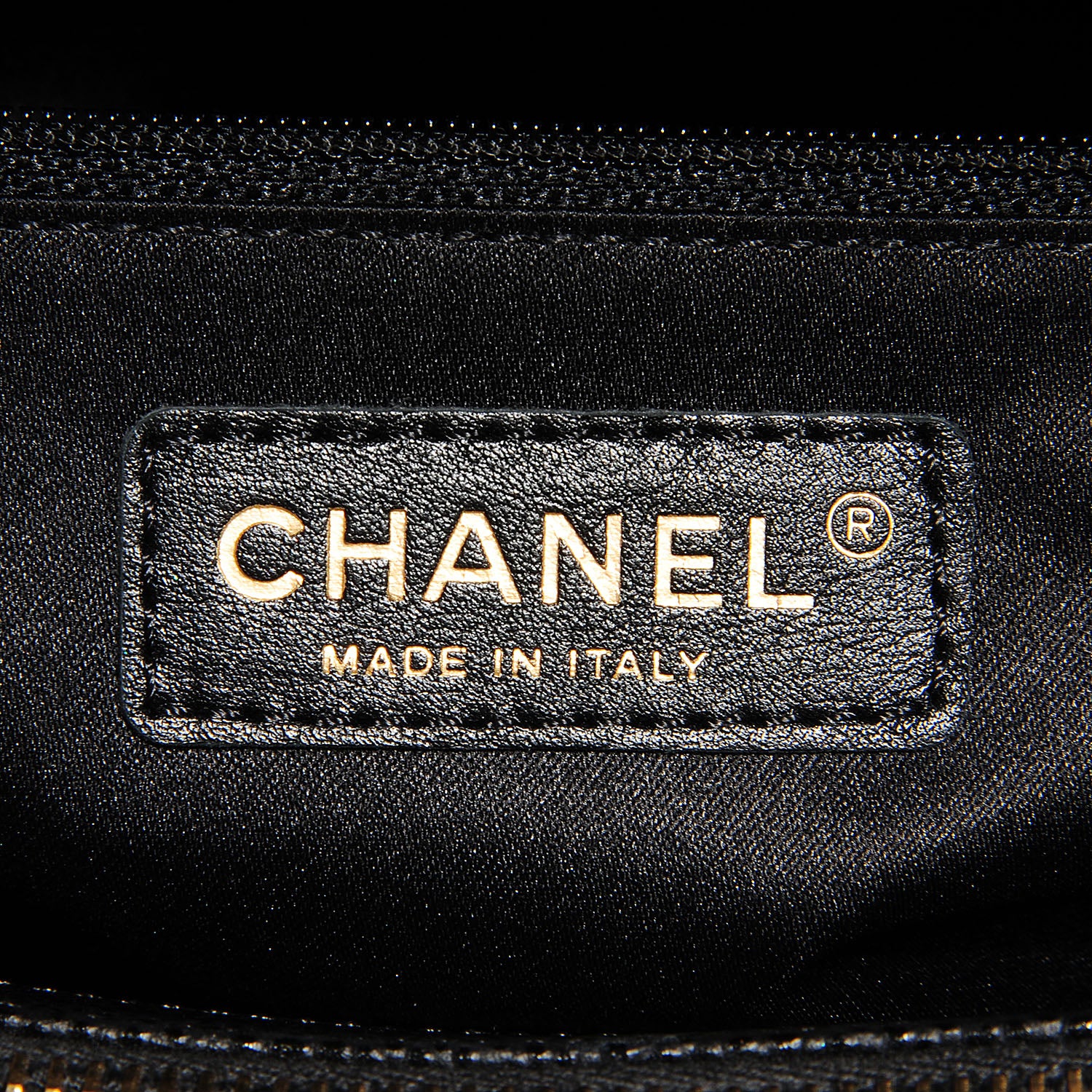 Chanel Caviar Grand Shopping Tote GST Black 6 of 8