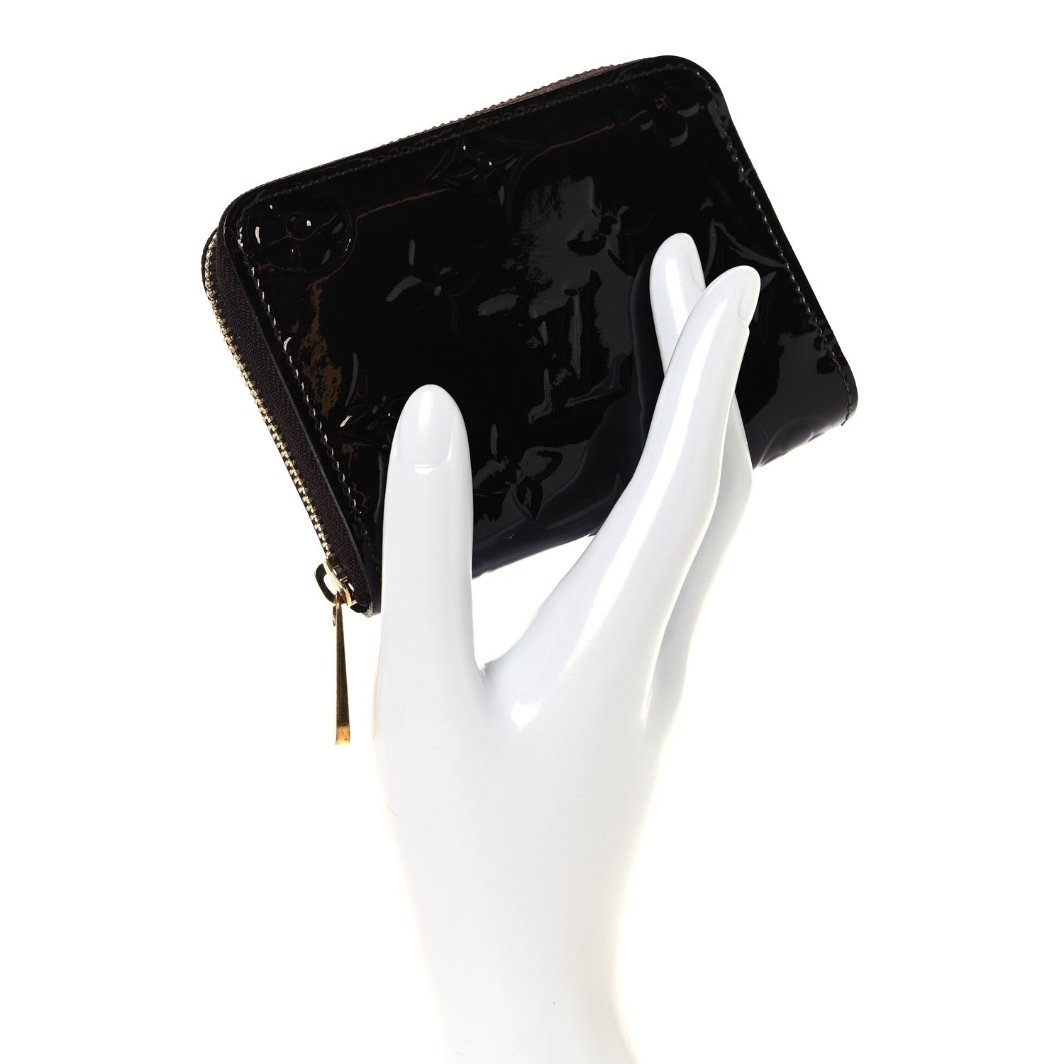 Louis Vuitton Vernis Zippy Coin Purse Amarante 2 of 7