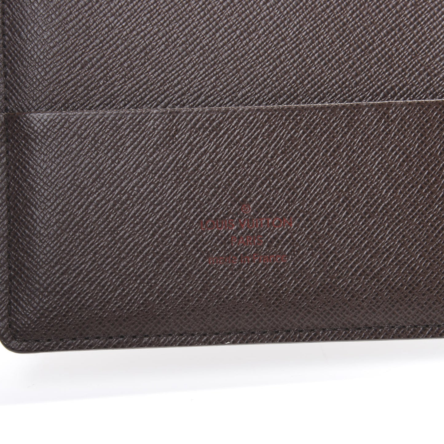 Damier Ebene Large Ring Agenda Cover