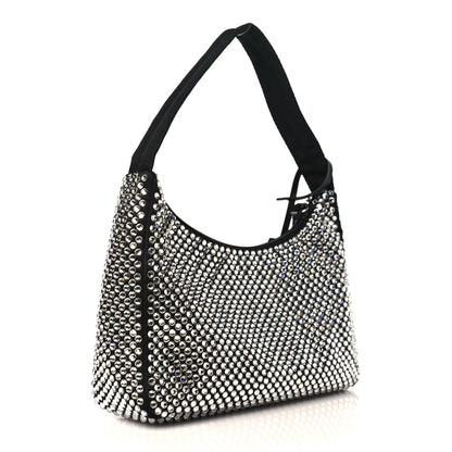 Prada Satin Crystal Mini Re-Edition 2000 Bag Cristal 3 of 10