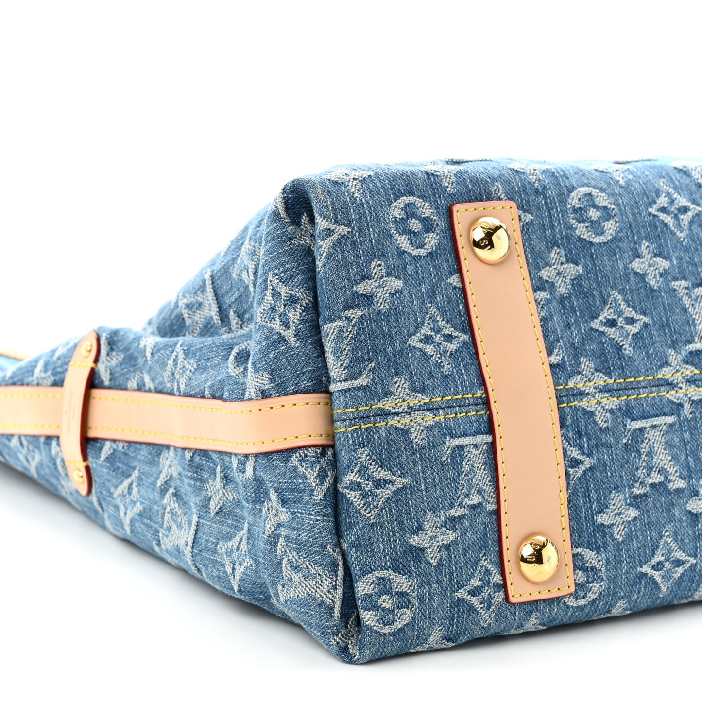 Monogram Denim CarryAll MM Blue
