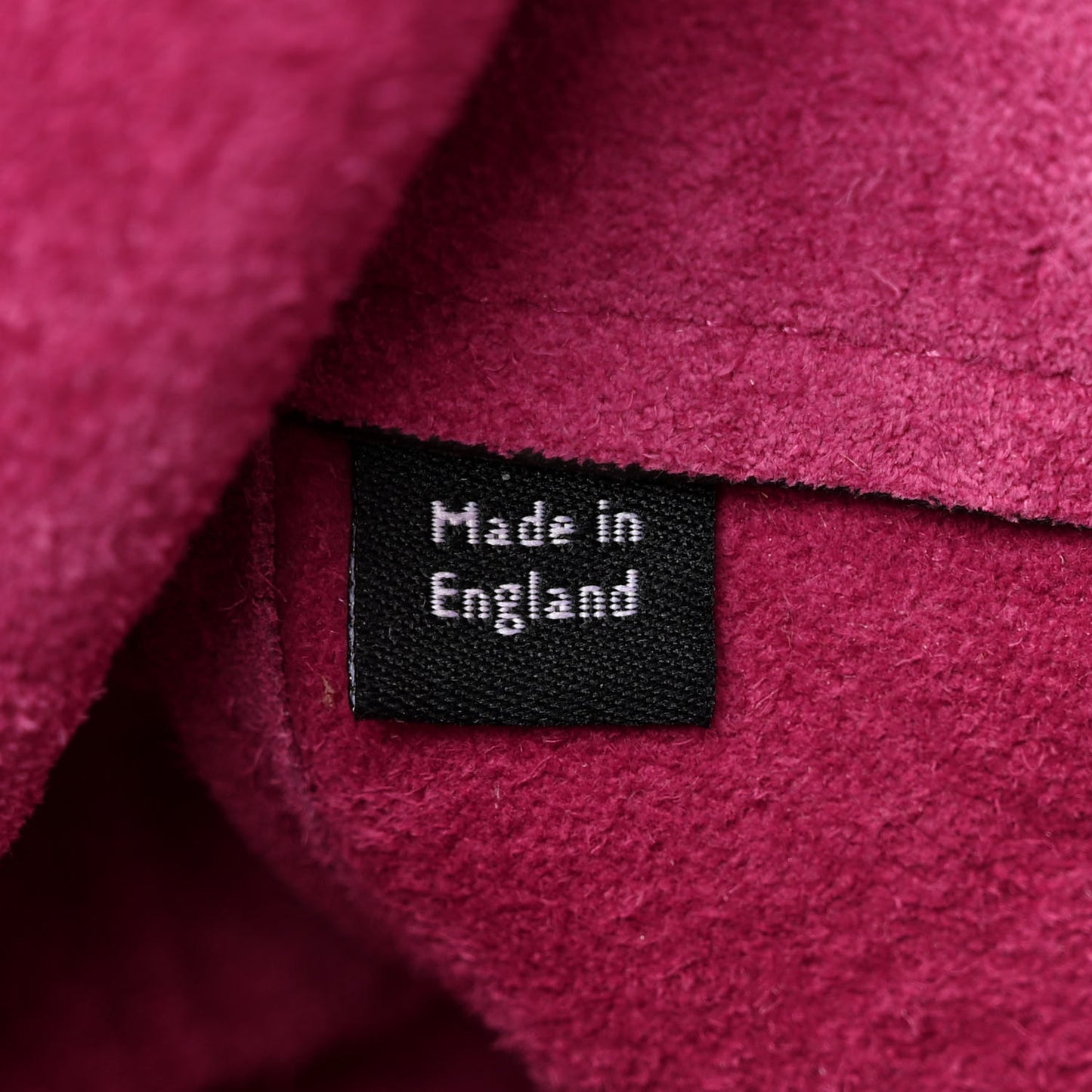 Natural Leather Bayswater Hot Fuchsia