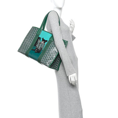 Goyard Goyardine Villette Tote Green 2 of 13