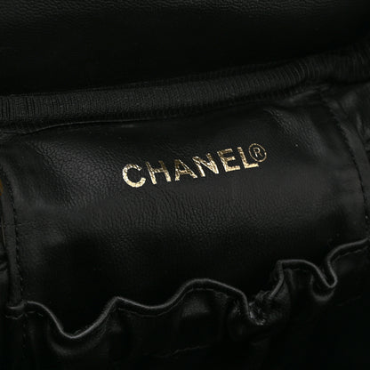 Chanel Caviar Vanity Cosmetic Case Black 6 of 10