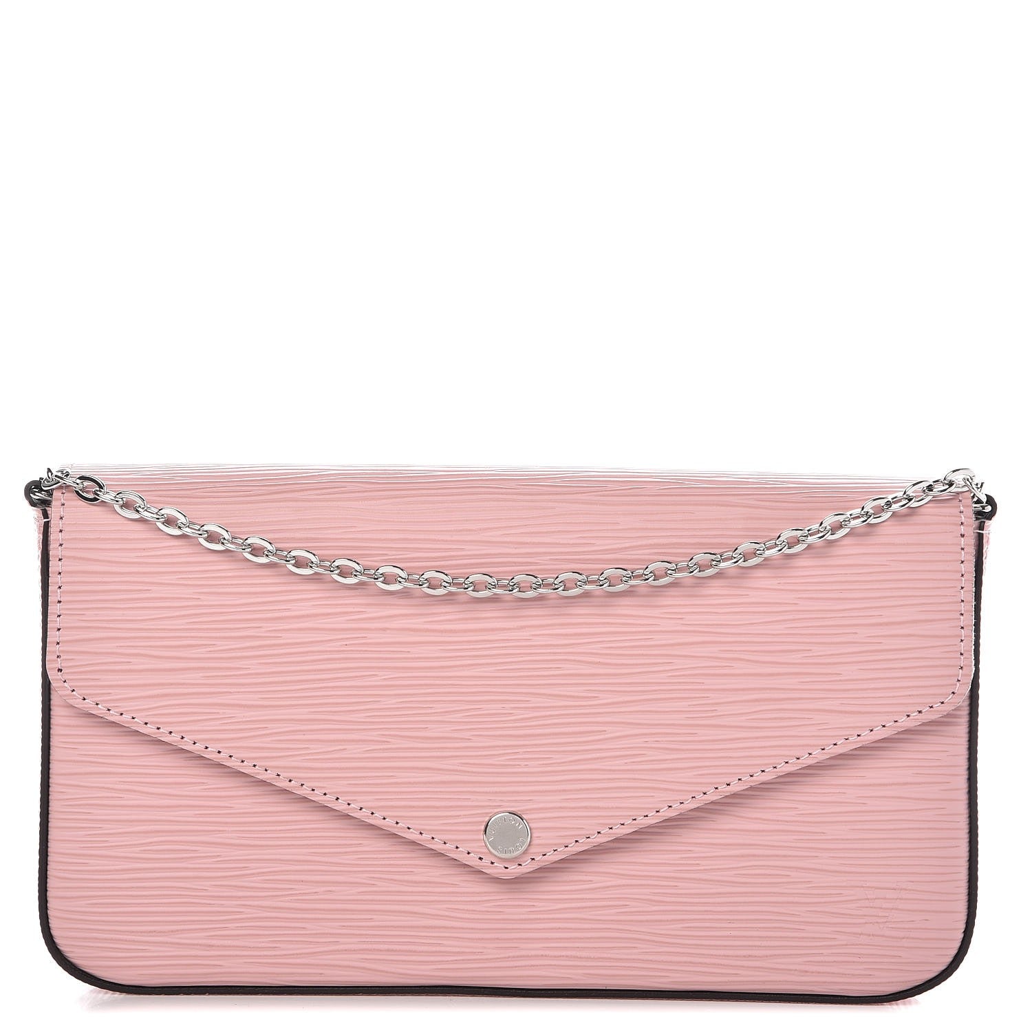 Louis Vuitton Epi Pochette Felicie Rose Ballerine 1 of 8
