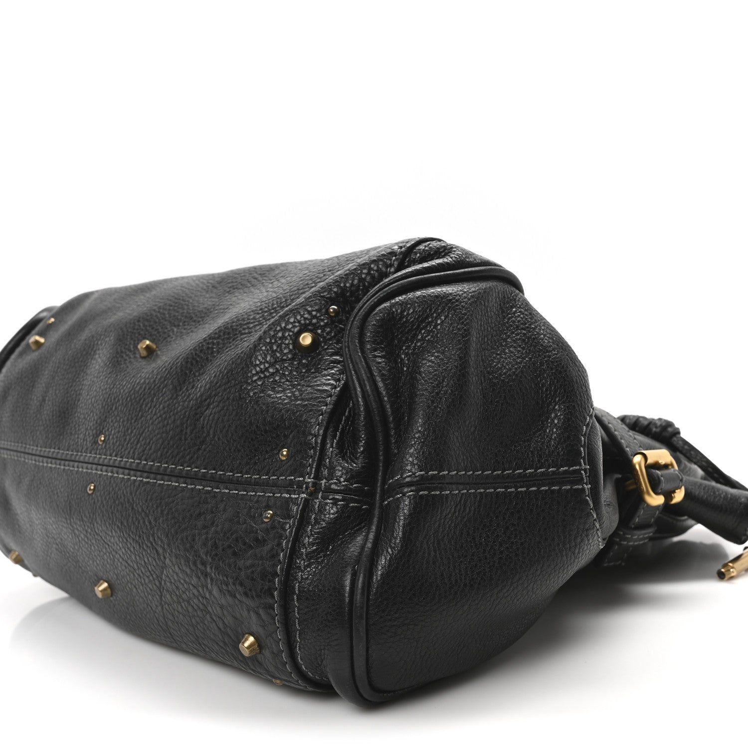 Chloéクロエ パディントン ブラックpaddington black Paddington bag in grained leather Black - Chloé