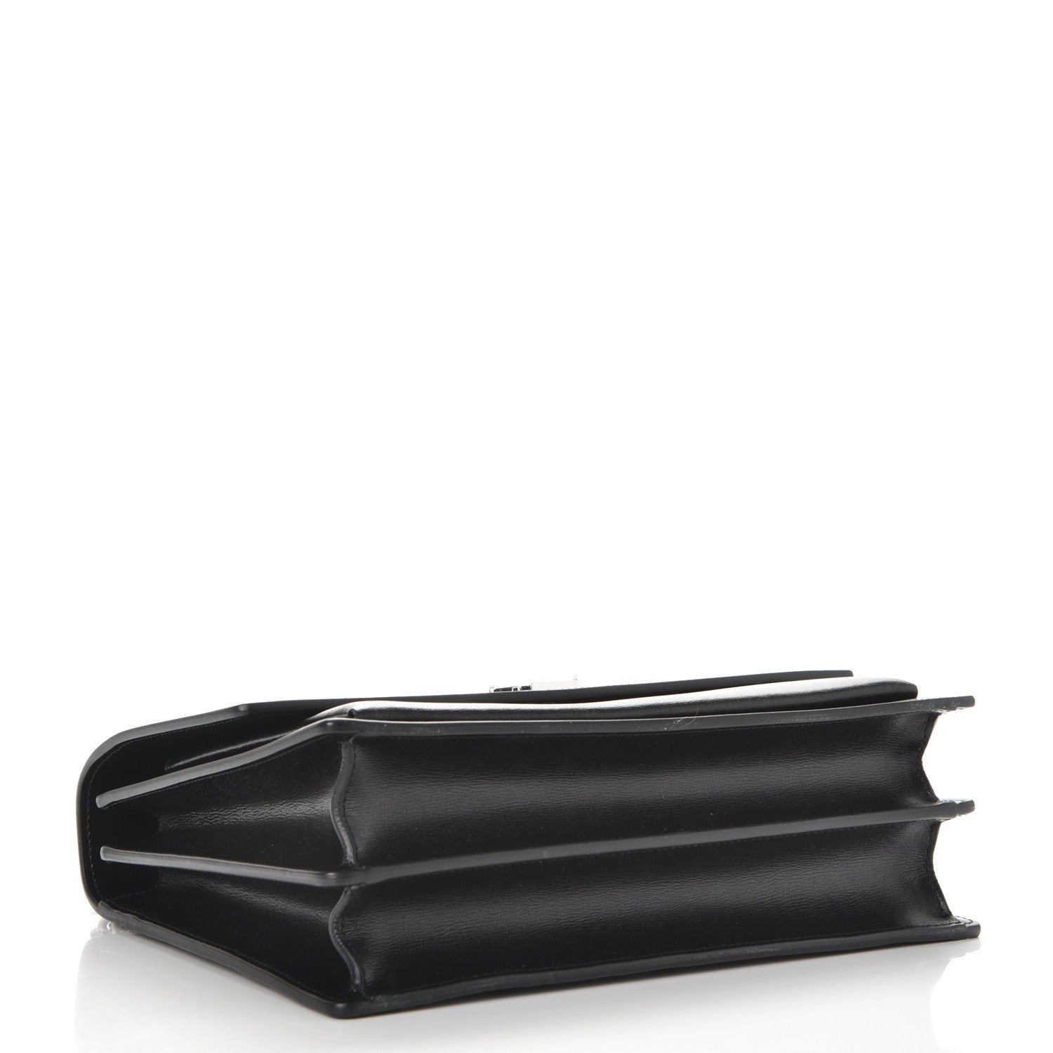 Saint Laurent Calfskin Large Monogram Sunset Black 4 of 7