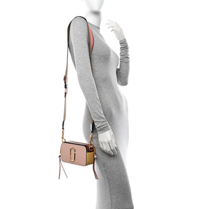 Marc Jacobs Saffiano Small Snapshot Camera Bag New Rose 2 of 13