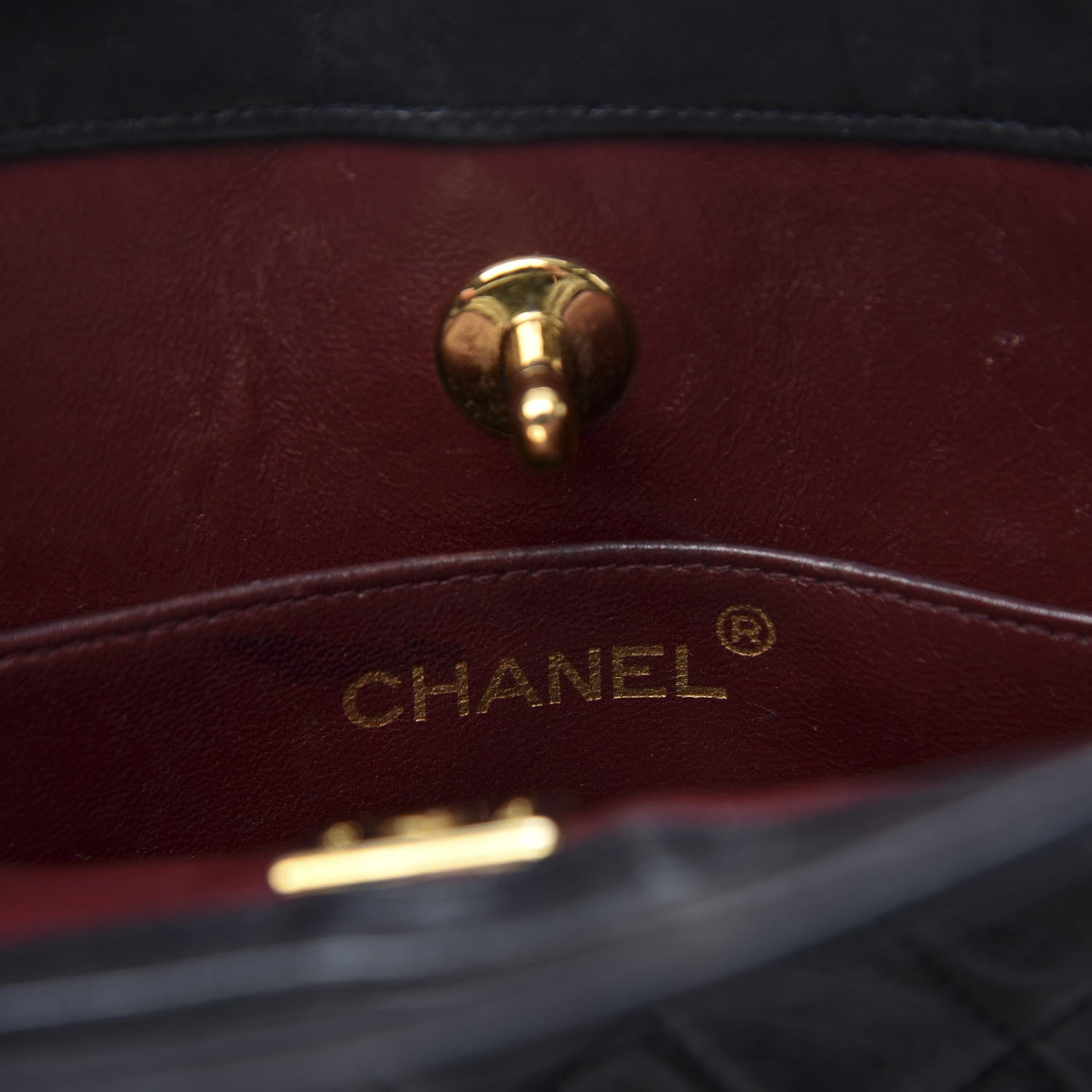 Chanel Lambskin Quilted CC Shoulder Bag Black 9 of 12