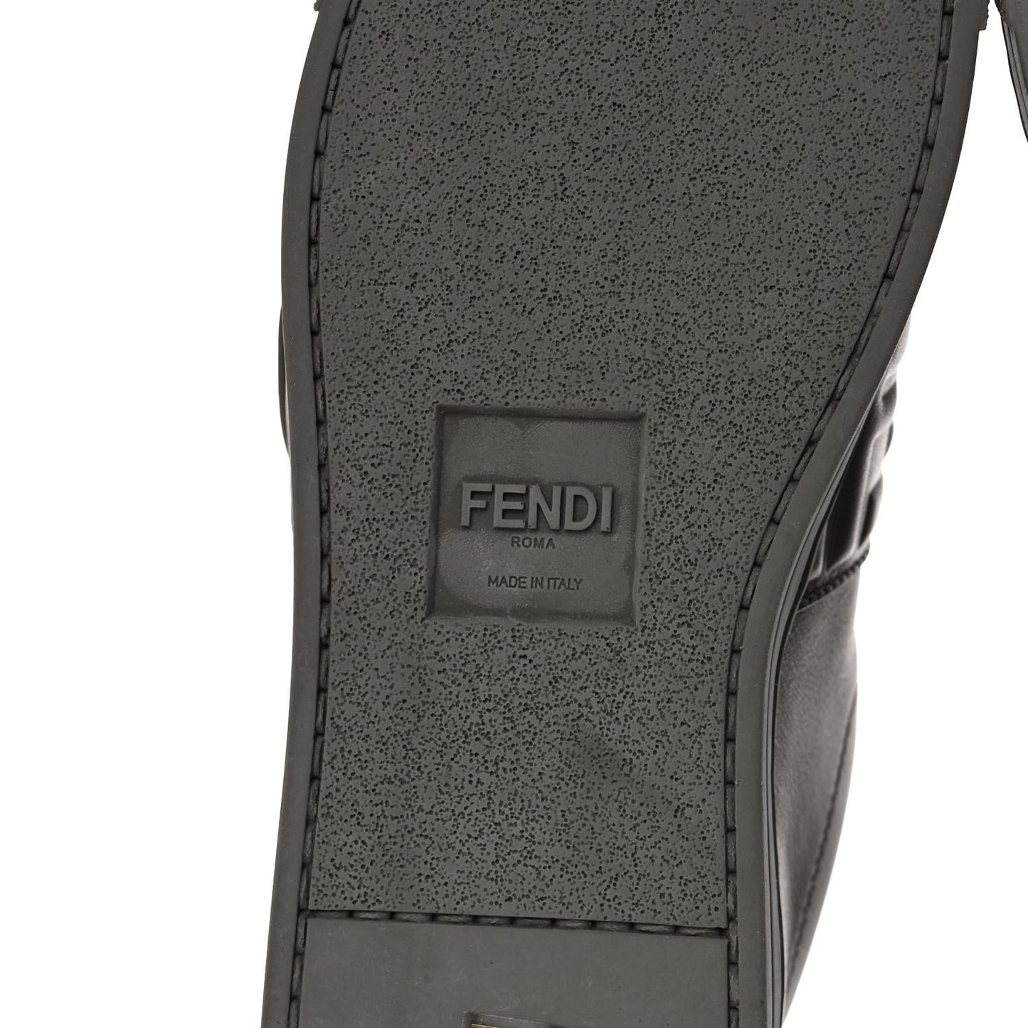 Vitello FF Embossed Womens Slip On Sneakers 36 Wood