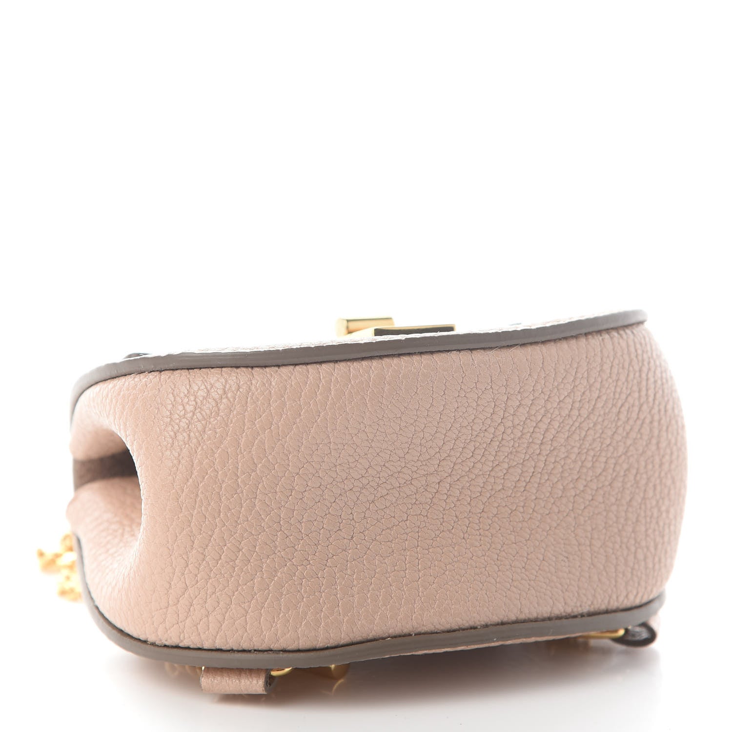 Chloe Grained Lambskin Mini Drew Crossbody Backpack Cement Pink 3 of 5