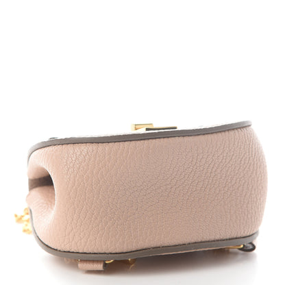 Chloe Grained Lambskin Mini Drew Crossbody Backpack Cement Pink 3 of 5