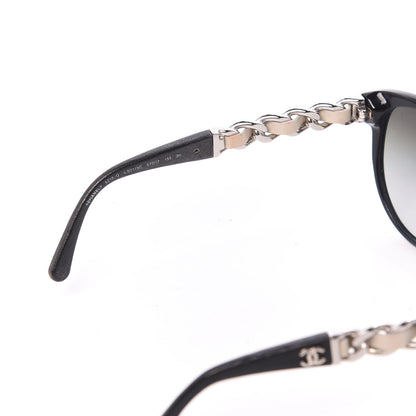 Chanel CC Chain Sunglasses 5215Q Black 4 of 8