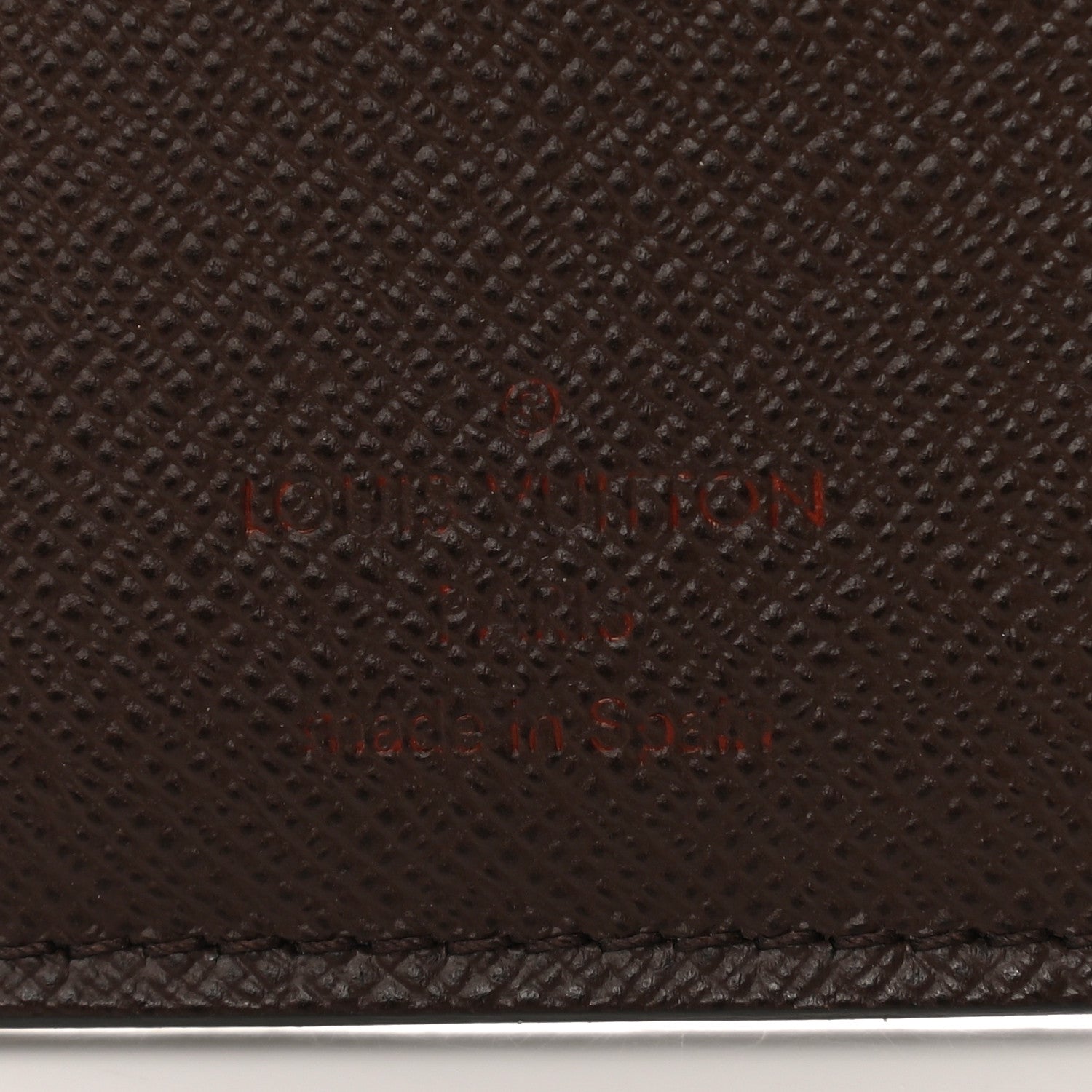 Louis Vuitton Damier Ebene Desk Agenda Cover 4 of 6