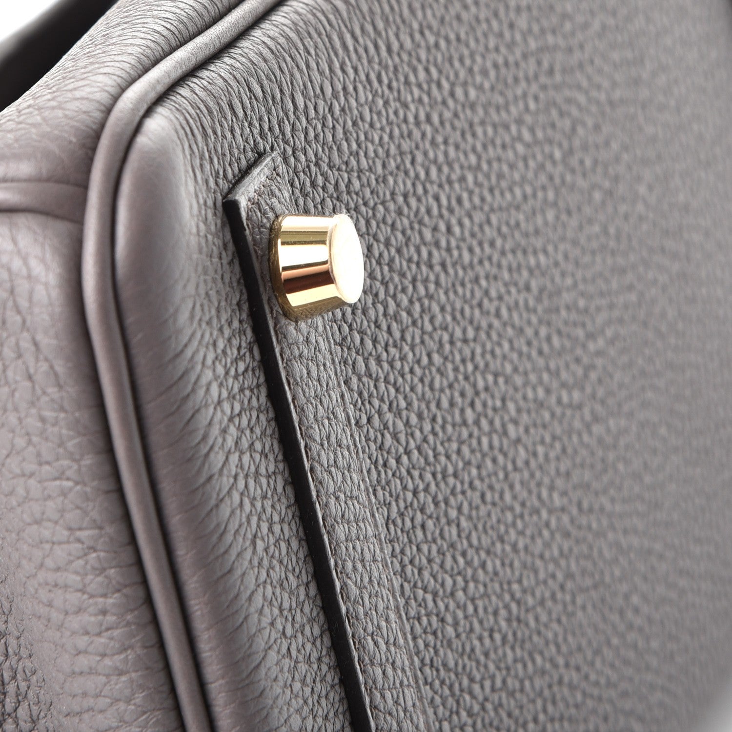 Hermes Togo Birkin 25 Etain 6 of 38
