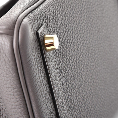 Hermes Togo Birkin 25 Etain 6 of 38