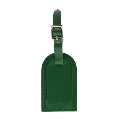 Louis Vuitton Calfskin Luggage Tag Green 1 of 5