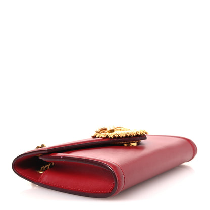 Dolce & Gabbana Smooth Calfskin Mini Devotion Crossbody Bag Poppy Red 4 of 13