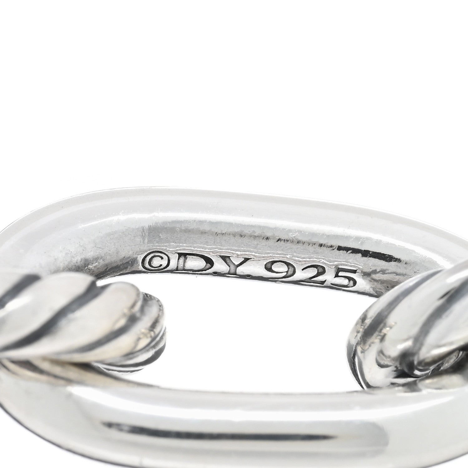 David Yurman Sterling Silver 11mm Madison Chain Bracelet 3 of 3