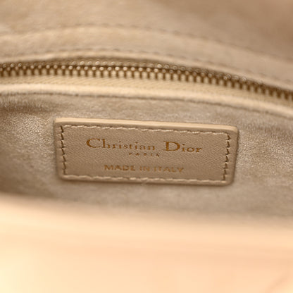 Christian Dior Lambskin Cannage Small My ABCDior Lady Dior Beige 6 of 11