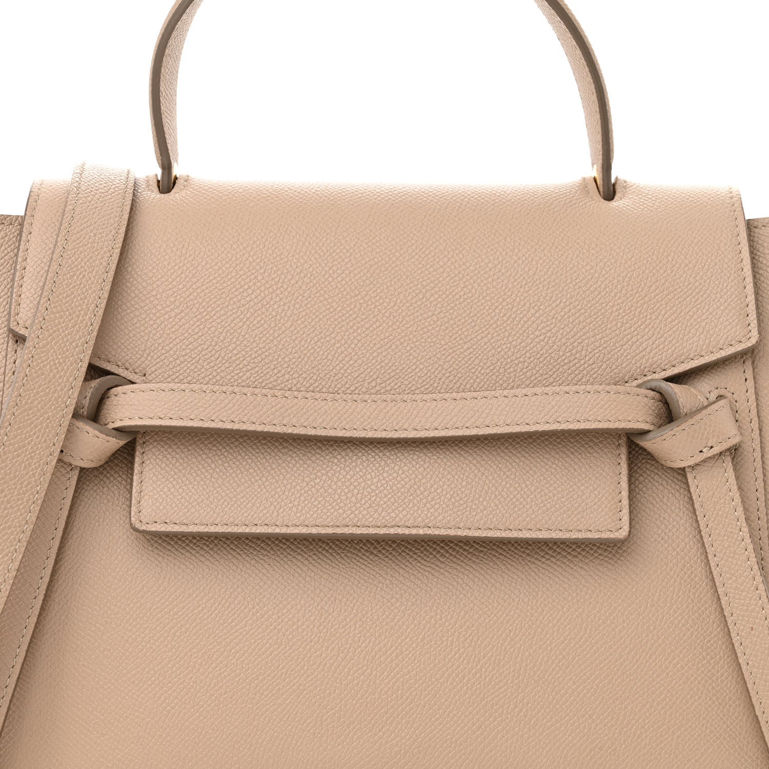 Celine Baby Grained Calfskin Micro Belt Bag Light Taupe 8 of 14