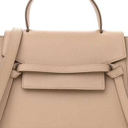 Celine Baby Grained Calfskin Micro Belt Bag Light Taupe 8 of 14