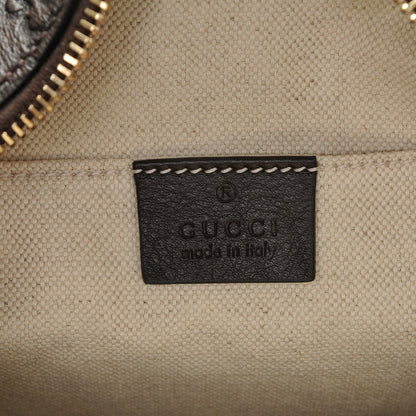 Gucci Guccissima Mini Bree Messenger Bag Chocolate 6 of 7